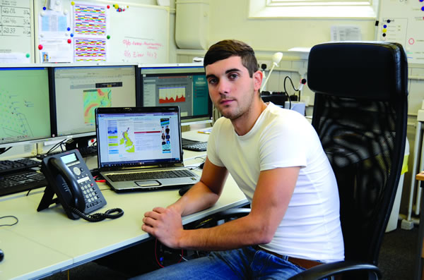 Scira’s first trainee recruit, Gary Lorimer from South Creake.