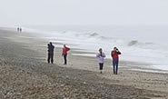 Weybourne Beach where the cables will come ashore