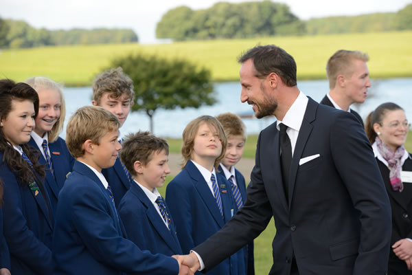 Crown Prince Haakon of Norway officially opened the Sheringham Shoal Offshore Wind Farm yesterday.