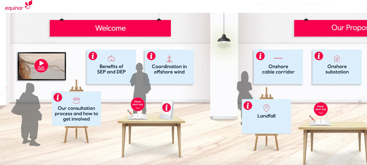 Equinor's virtual exhibition
